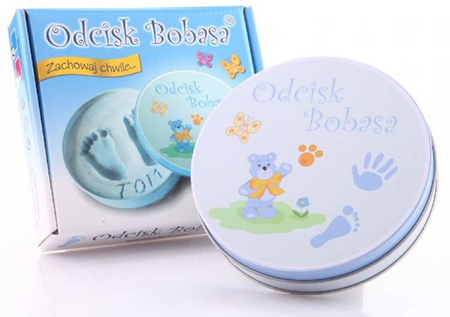 Odcisk Bobasa Zestaw Odcisk Bobasa Niebieski