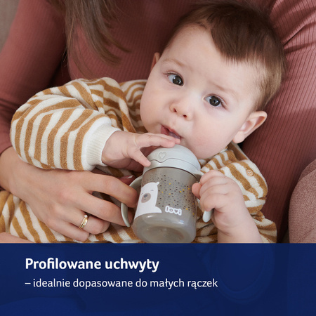 Lovi Pierwszy Kubek ze Słomką 150 ml Straw Beginner Buddy Bear 35/360