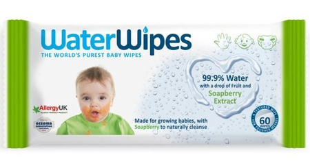 Water Wipes SoapBerry - Chusteczki Z Wyciągiem z Orzechów Mydlanych 12x60 szt