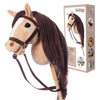 Hoppihorse Koń na Kiju Hobby Horse A3 Beżowy 66cm