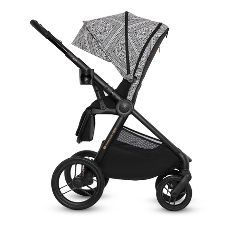 Kinderkraft Nea 2 Wózek Głęboko-Spacerowy 2w1 Lunar Black
