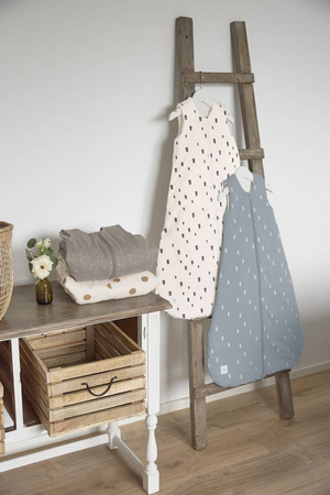 Lassig Śpiworek o grubości 2,5 tog Cozy Home Bricks milky, rozm. 86-92 cm/13-24 miesiące