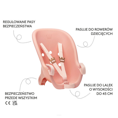 Skrallan Fotelik Rowerowy Dla Lalki