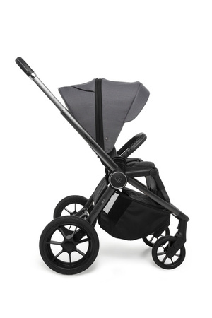 Muuvo Quick SE 2 Wózek Głęboko-Spacerowy Diamond Graphite + Cybex Aton B2 i-Size Fotelik Samochodowy 0-13kg + Baza One Volcano Black