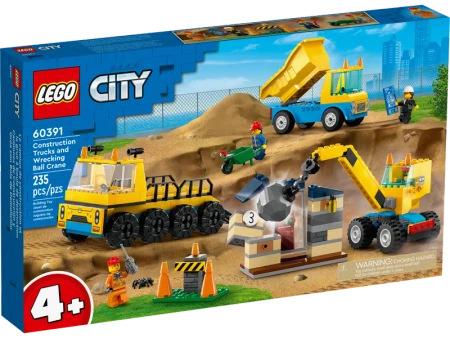 Lego 60391 Ciężarówki i Dźwig z Kulą