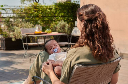 Chicco PhysioForma Micro Smoczek Silikonowy 0-2m 2szt. Niebieski