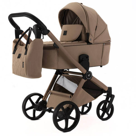 Adamex Alfa Natura Wózek Głęboko-Spacerowy Camel