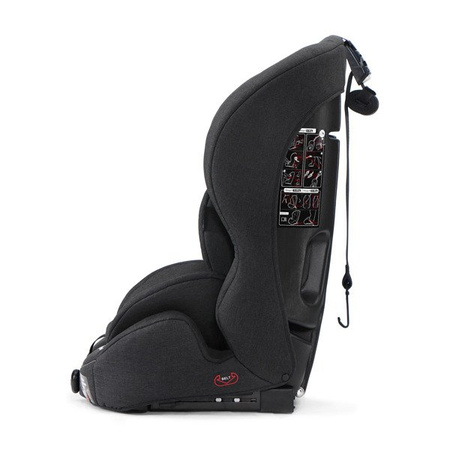 Kinderkraft Safety-Fix Fotelik Samochodowy 9-36kg Black
