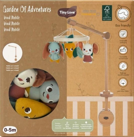 Tiny Love Karuzela Do Łóżeczka Garden of Adventure