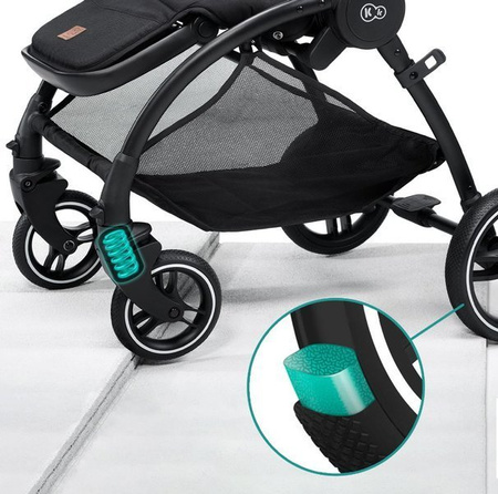 Kinderkraft Evolution Wózek Spacerowy + Cocoon Midnight Green