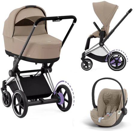 Cybex e-Priam 4.0 Wózek Głęboko-Spacerowy + Cloud T I-Size Fotelik