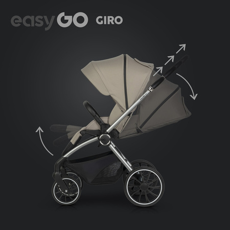 EasyGo Giro Wózek Głęboko-Spacerowy Savana Beige