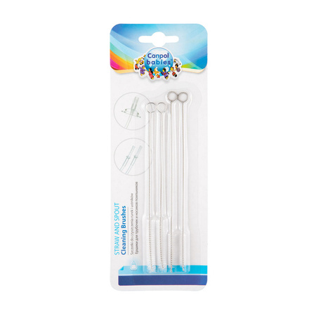 Canpol Babies Zestaw szczoteczek do czyszczenia rurek i ustników 7/408