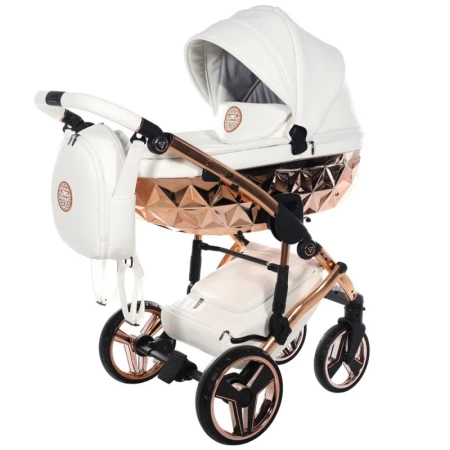 Tako Junama HandCraft Wózek Głęboko-Spacerowy 09 White/Coper