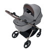 Anex IQ Premium New Transfarmation Wózek Głęboko-Spacerowy Pure + Cybex Aton B2 i-Size Fotelik Samochodowy 0-13kg + Baza One Volcano Black