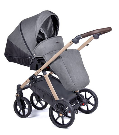 Coletto Axiss Wózek Głęboko-Spacerowy Rama Beżowa AX-03