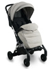 IBEBE Mini Mi1 Wózek Spacerowy Z Elektronicznym Systemem Hamowania Gray Stelaż Chrome