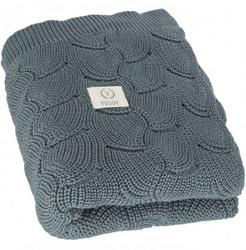 Yosoy Waves Eco Kocyk Bawełniany Petrol 