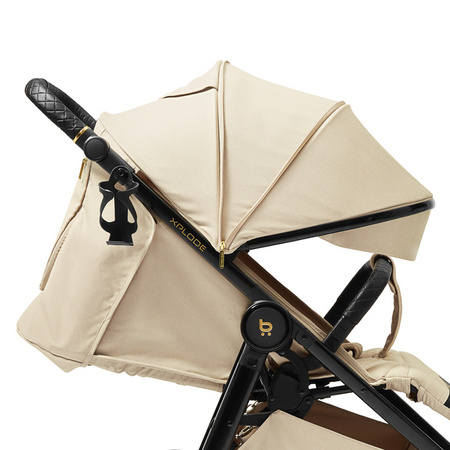 Future Design Xplode Chrome Wózek Spacerowy Sand Beige