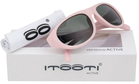 Tootiny Active Medium Okulary Przeciwsłoneczne Różowe