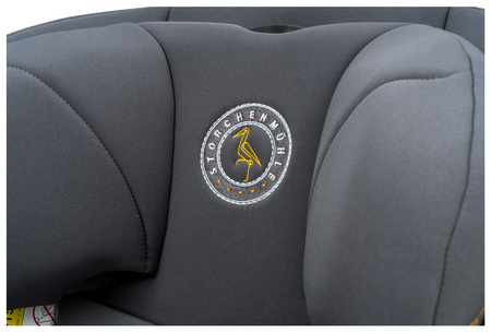 Strochenmuehle Niki Kid Fotelik Samochodowy 75-150cm Asphalt