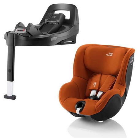 Britax Romer Dualfix 5Z Fotelik Samochodowy 0-18kg + Baza Vario Base 5Z Golden Cognac
