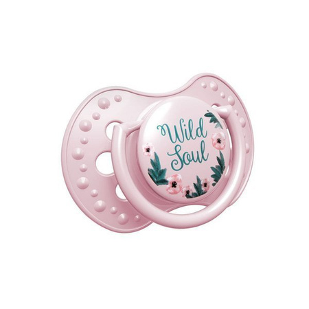 LOVI Smoczek Silikonowy Dynamiczny 6-18m 2 szt Wild Soul Girl 22/884