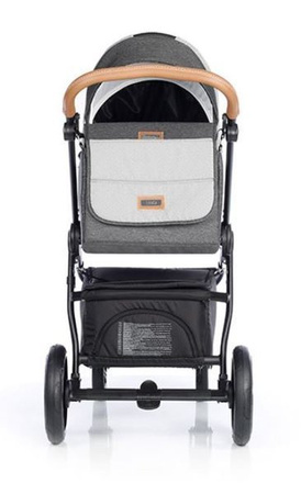 Roan Esso Wózek Głęboko-Spacerowy 2w1 Grey Dots