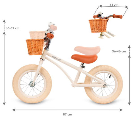 Kidwell Classy Rowerek Biegowy Cream