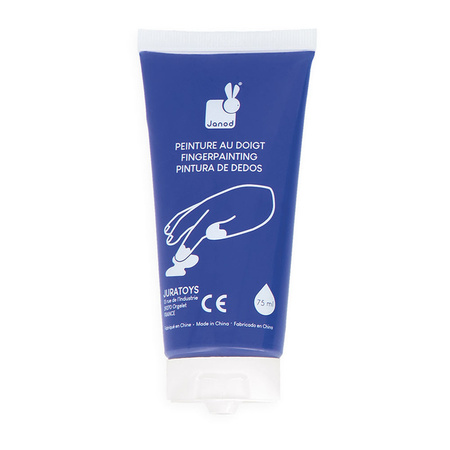 Janod Farbki do malowania rękami 5 kolorów 12m+