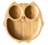 Eco Rascals Miseczka Bambusowa z Przyssawką Sowa Niebieski