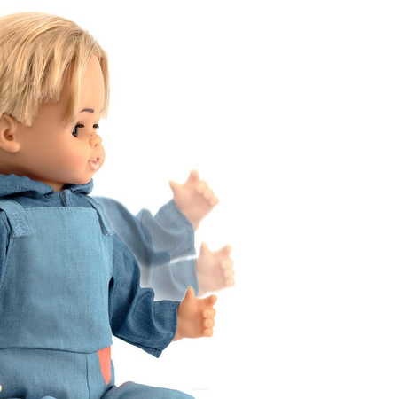 Skrallan Duża Lalka Edukacyjna Chłopiec Pim Nauka Języków Obcych Dla Dzieci