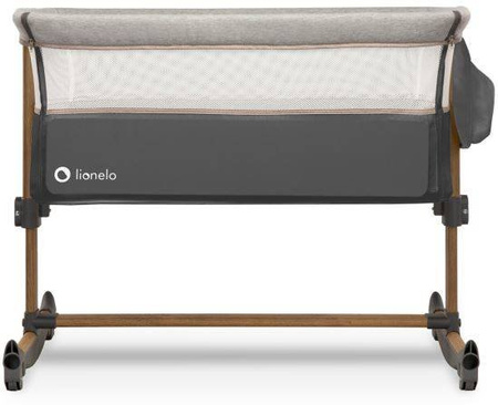 Lionelo Leonie Łóżeczko Dostawne Turystyczne Stone Grey