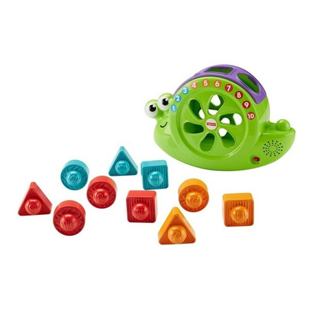 Fisher Price Śpiewający Ślimak Sorter Kształtów FRC19