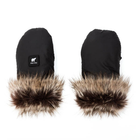 Miu Mio Polaris Winter Rękawiczki do Wózka Black