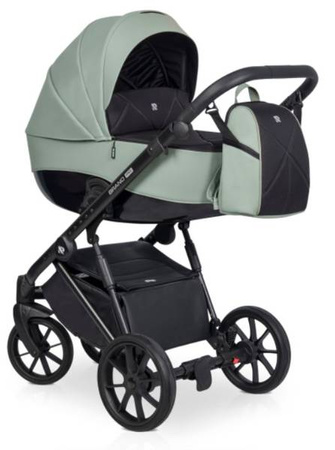 Riko Brano Pro Wózek Głęboko-Spacerowy 2w1 Lagoon