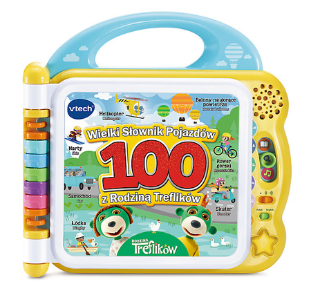 V-Tech Słownik Rodziny Treflików Pojazdy