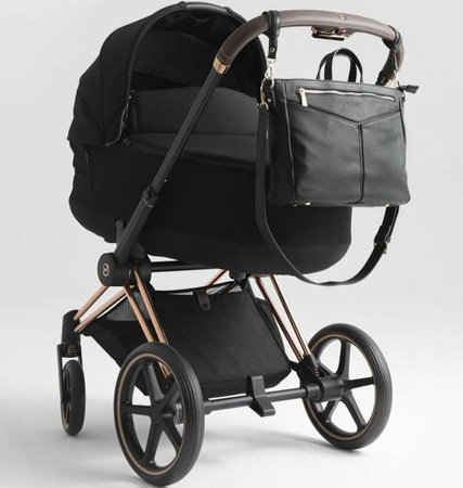 Joissy Elen Lux Torba Organizer do Wózka dla Mamy Black/Gold