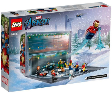 Lego Avengers Kalendarz Adwentowy 76196