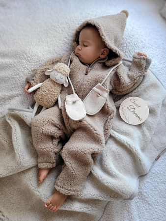 Zaffiro Nevada Kombinezon Wełniany Dla Dzieci 62/68 Brown