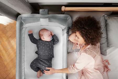 Kinderkraft Neste Air Łóżeczko Dostawne Grey
