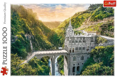 Trefl Sanktuarium Las Lajas Kolumbia Puzzle 1000 Elementów