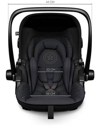 Kiddy Evoluna I-Size 2 Fotelik Samochodowy 0-13kg Midnight Black