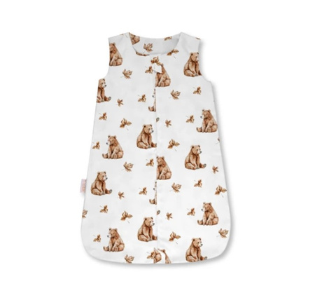 Waldin Śpiworek 2.5 TOG Niedźwiadki Białe Rozmiar S