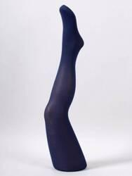  Scorpio Rajstopy Microfibra 40DEN Granatowe 116-122cm