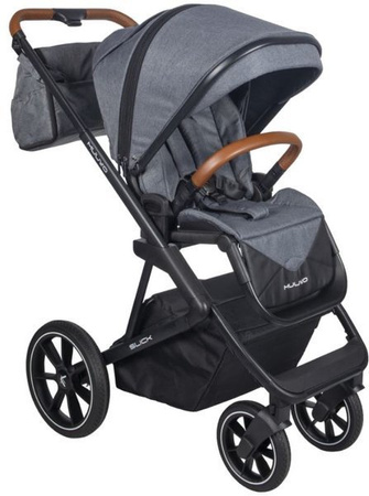 Muuvo Slick Wózek Spacerowy Graphite Lush