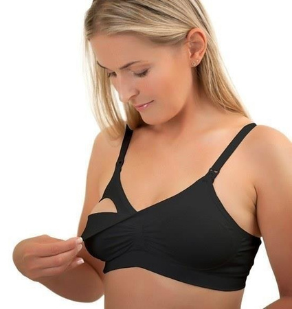 Babyono Biustonosz Dla Matek Karmiących I Kobiet W Ciąży 506 E 70-75 / Czarny
