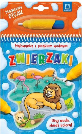 Malowanka z Pisakiem Wodnym. Zwierzaki