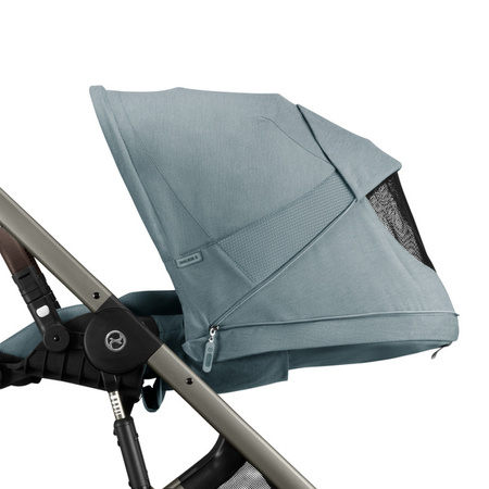 Cybex Balios S Lux Wózek Głęboko-Spacerowy Sky Blue 2023 Rama Taupe
