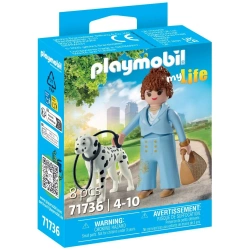 Playmobil - my Life Kobieta z dalmatyńczykiem 71736